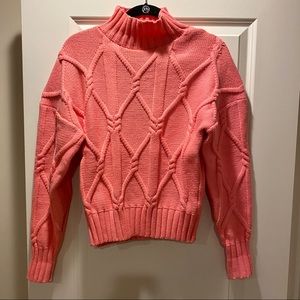 J Crew cable knit sweater